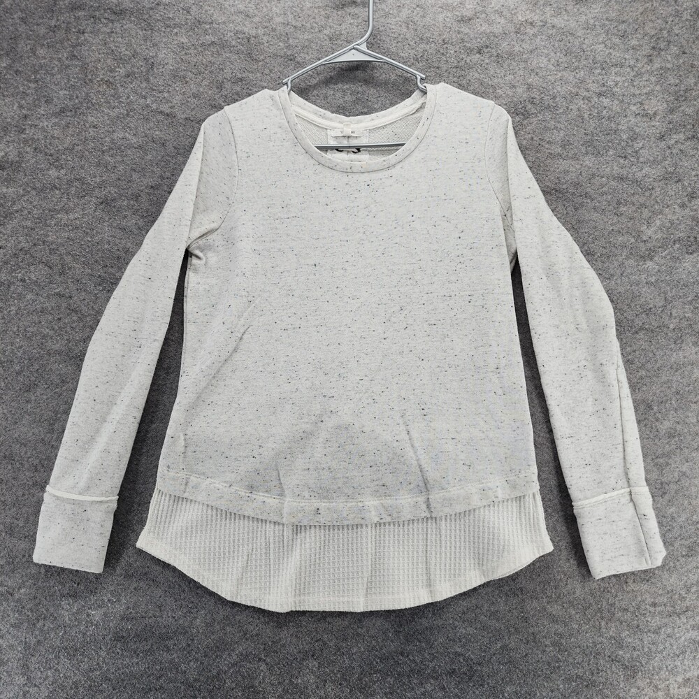 Maurices Shirt Womens Small Gray Long Sleeve